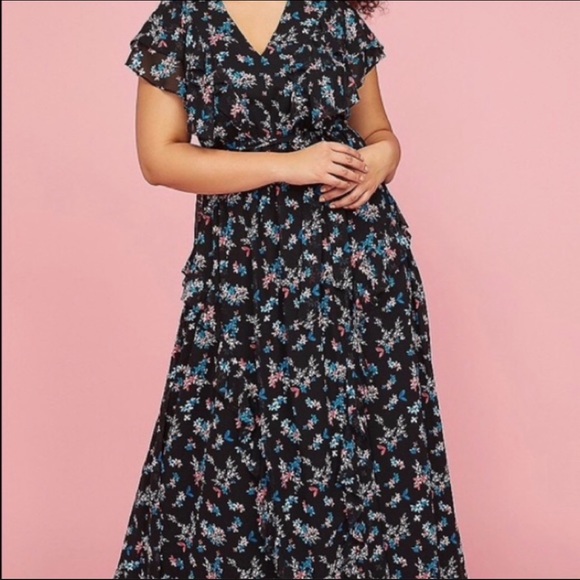 Lane Bryant Dresses & Skirts - Maxi Floral Dress NWOT